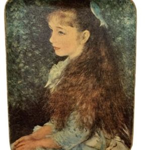 Alcohol tray portrait mademoiselle irene